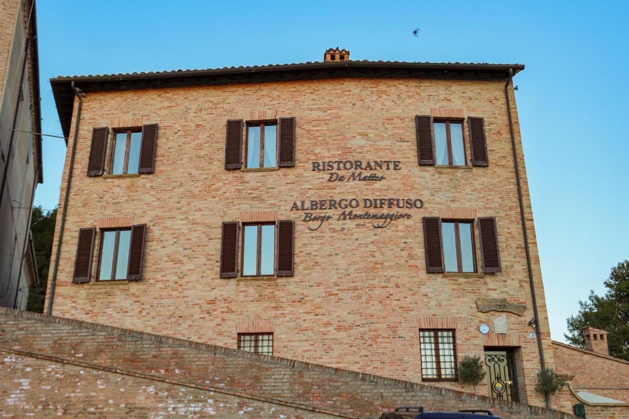 Albergo Diffuso Borgo Montemaggiore Montemaggiore al Metauro Exterior photo
